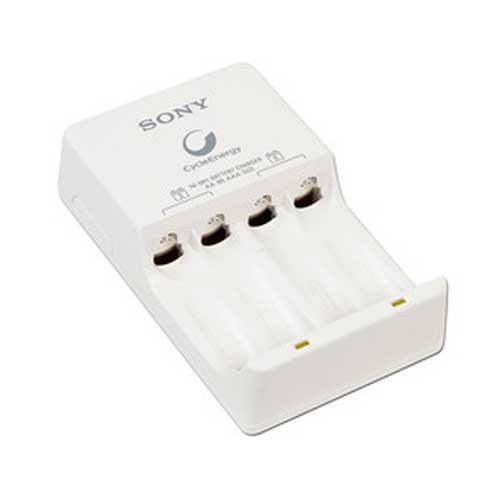 شارژر SONY BCG-34HH4KN + چهار عدد باتری 2100mAh AA شارژی