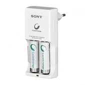 شارژر SONY HW2KN + دو عدد باتری 2100mAh AA شارژی