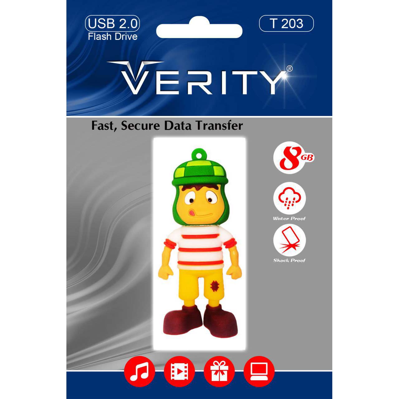 فلش عروسکی 8 گیگ وریتی Verity T203