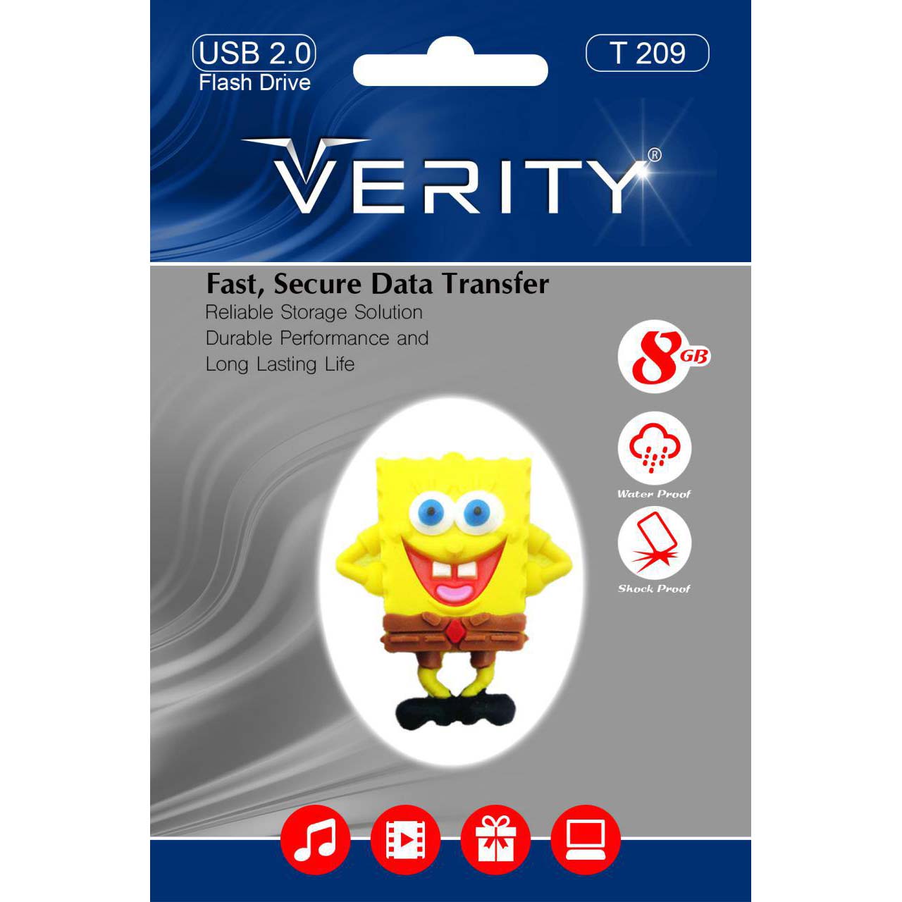 فلش عروسکی 8 گیگ وریتی Verity T209