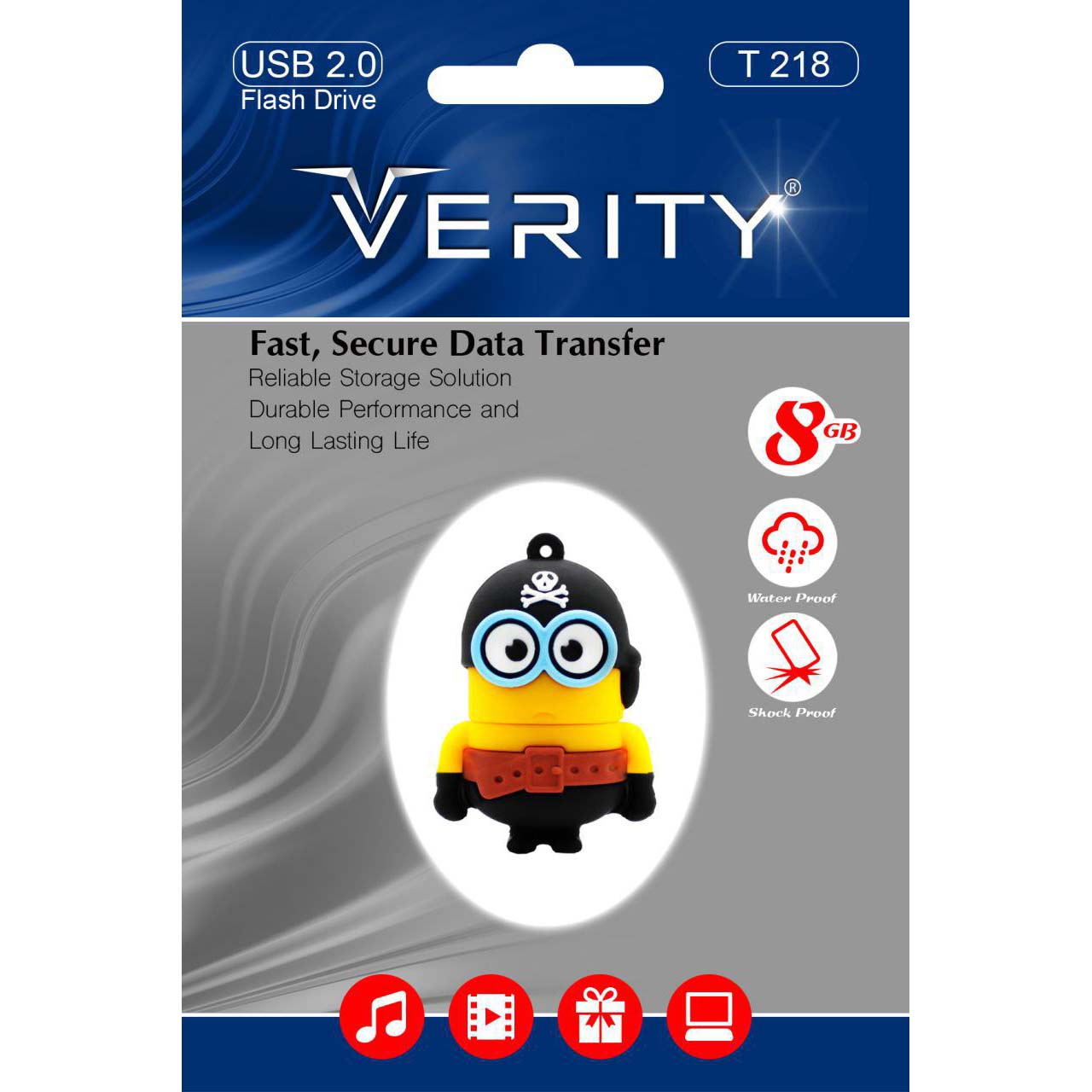 فلش عروسکی 8 گیگ وریتی Verity T218