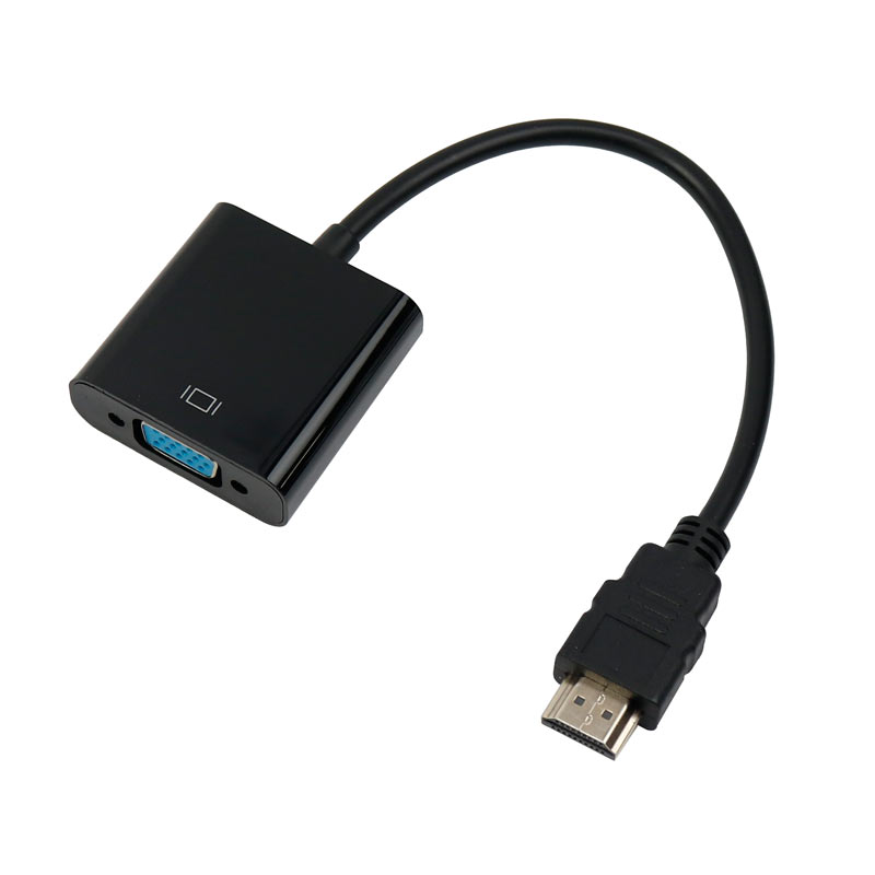 مبدل HDMI به VGA + کابل AUX و کابل Micro USB