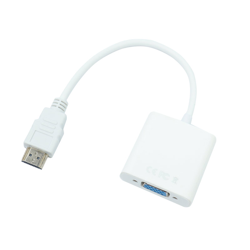 مبدل HDMI به VGA + کابل AUX و کابل Micro USB