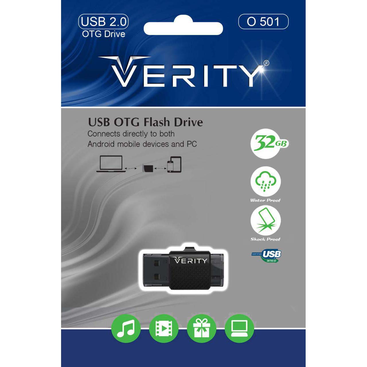 فلش 32 گیگ وریتی Verity O501 OTG