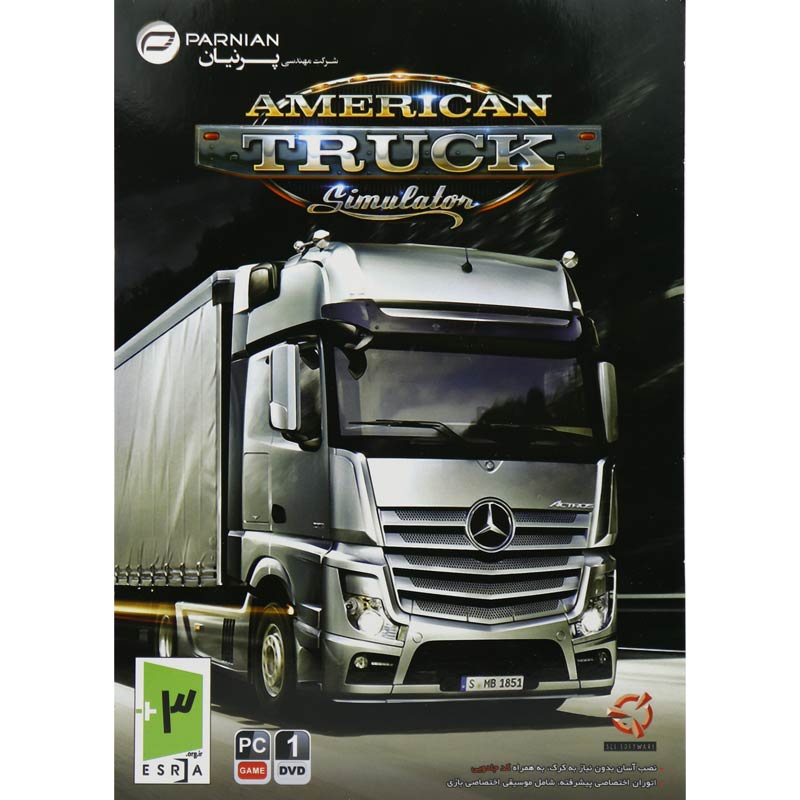 American Truck Simulator PC 1DVD پرنیان
