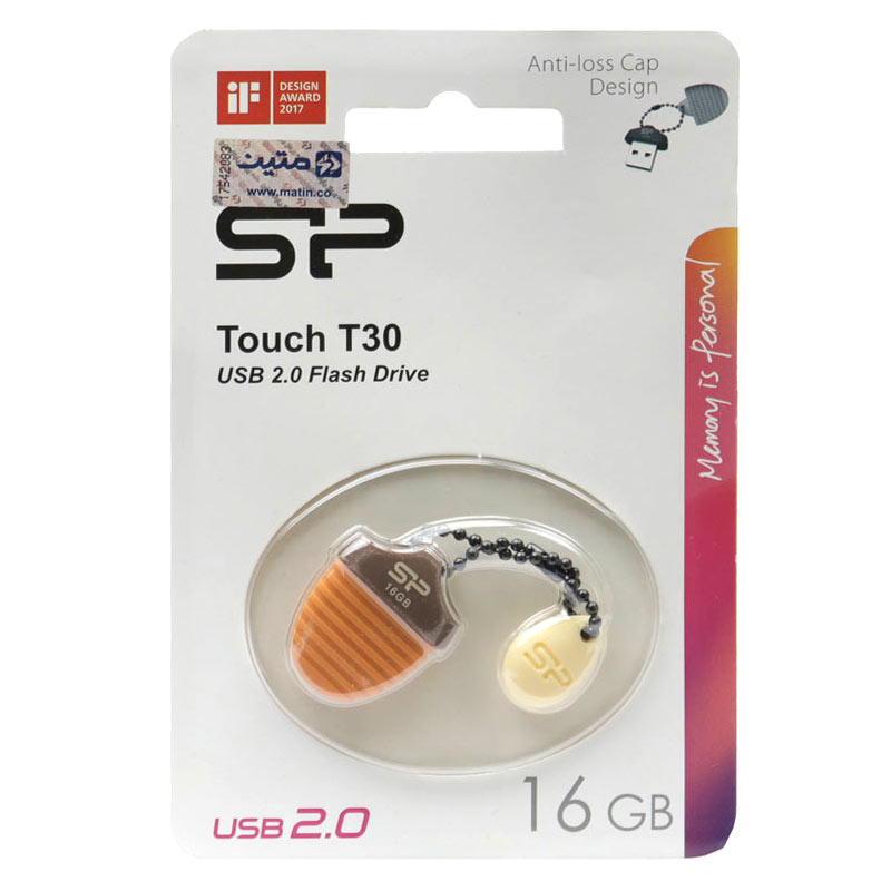 فلش 16 گیگ سیلیکون پاور Silicon Power Touch T30