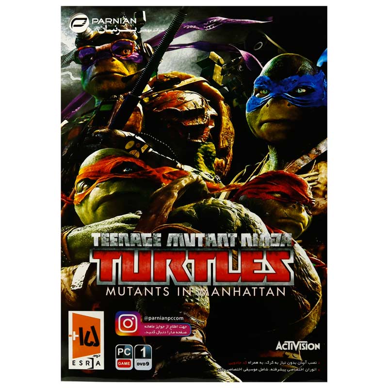 Turtles Mutants In Manhattan PC 1DVD9 پرنیان