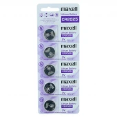 باتری سکه ای Maxell Lithium CR2025 بسته ۵ عددی