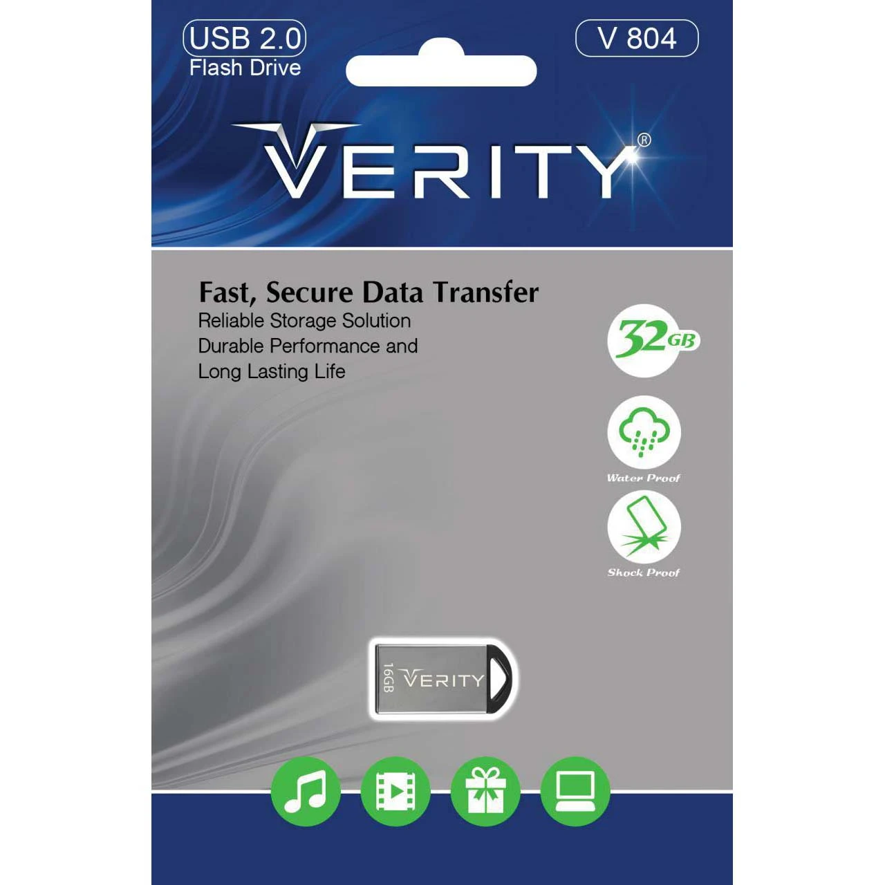 فلش 32 گیگ وریتی VERITY V804