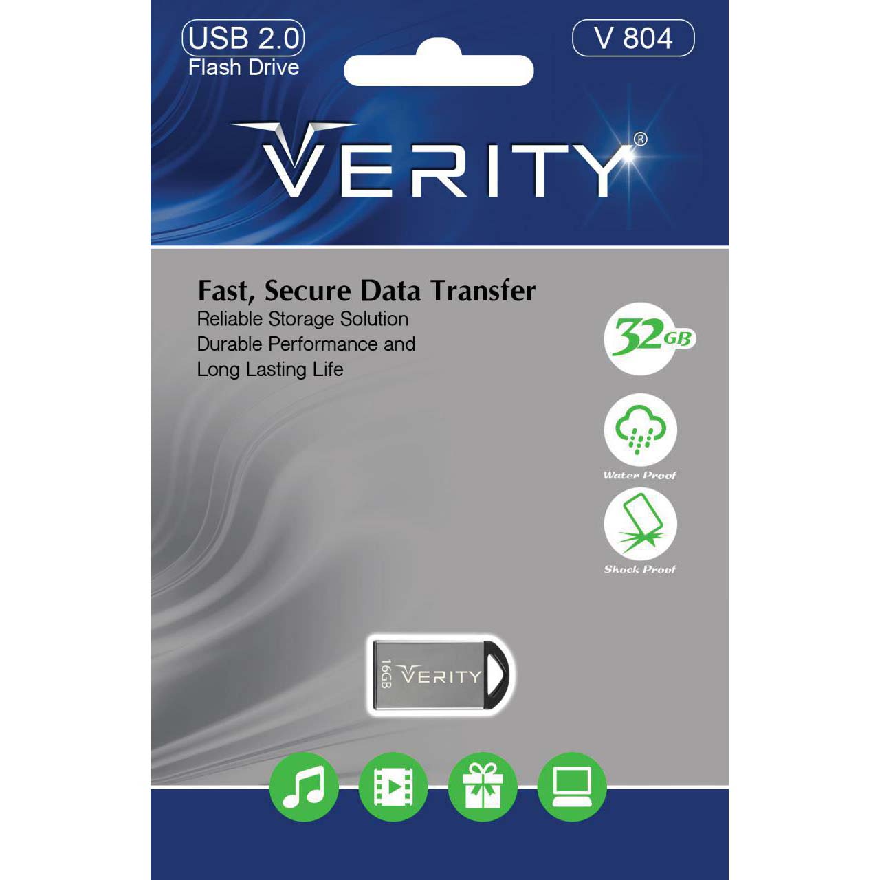 فلش 32 گیگ وریتی VERITY V804