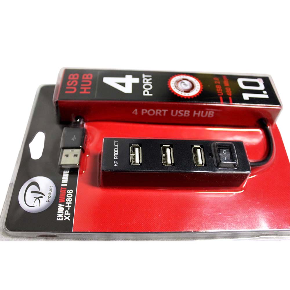 هاب 4 پورت USB2.0 اکس پی پروداکت XP-H806c