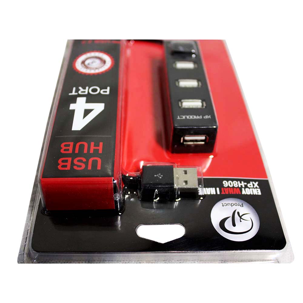 هاب 4 پورت USB2.0 اکس پی پروداکت XP-H806c