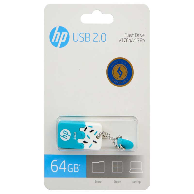 فلش ۶۴ گیگ اچ پی hp v178