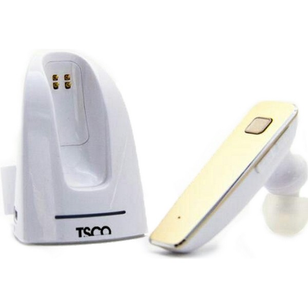 هدست بلوتوث TSCO TH-5328 + پایه شارژ مخصوص ماشین