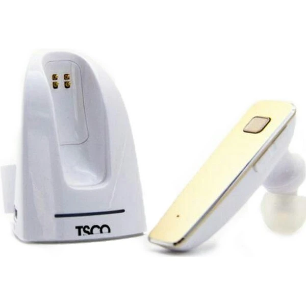 هدست بلوتوث TSCO TH-5328 + پایه شارژ مخصوص ماشین