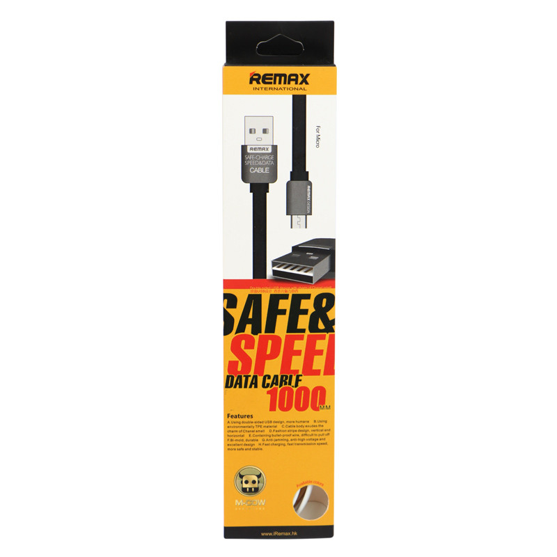 کابل میکرو یو اس بی Remax Safe & Speed 1m عطری
