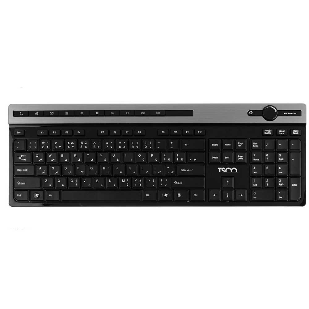 کیبورد و موس بی سیم تسکو TKM-7106