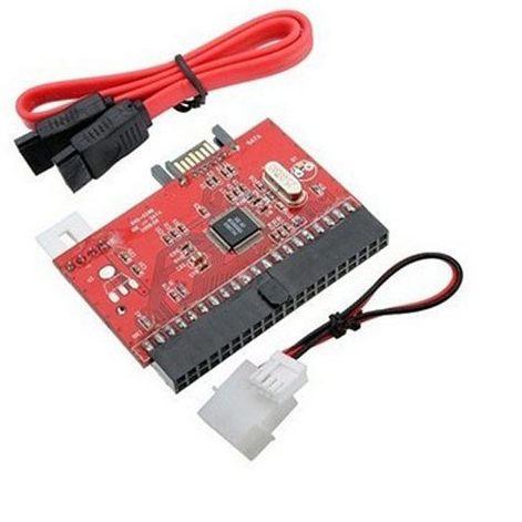 تبدیل دو طرفه IDE TO SATA + کابل SATA