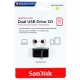 فلش 16 گیگ سن دیسک SanDisk Ultra Dual OTG USB3.0