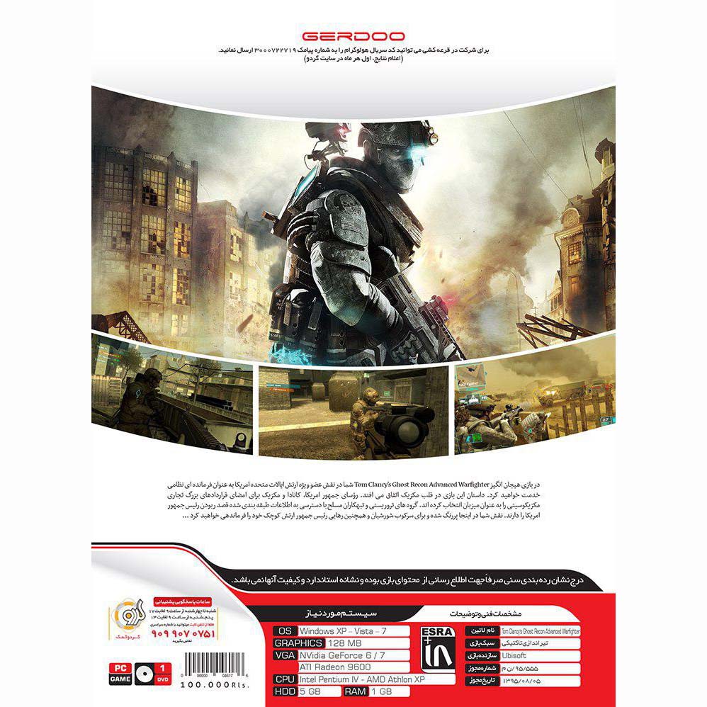 Ghost Recon Advanced Warfighter PC 1DVD