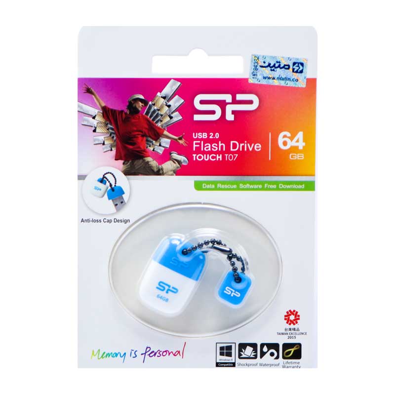 فلش 64 گیگ سیلیکون پاور Silicon Power Touch T07
