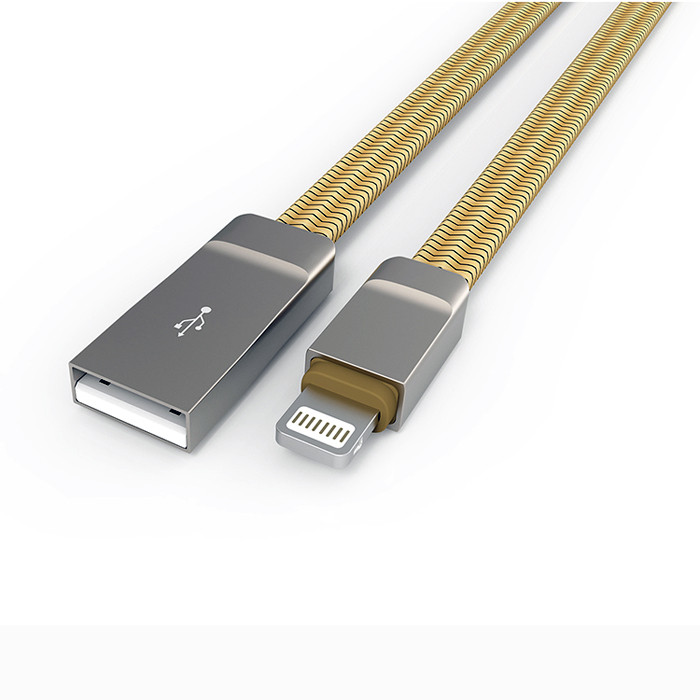 کابل آیفون فلت سرفلزی LDNIO LS20