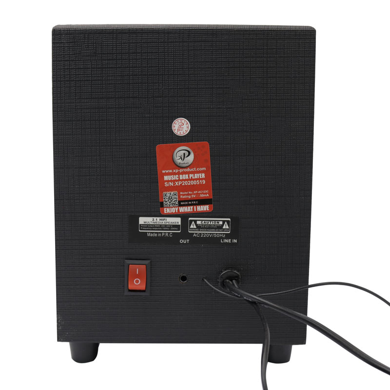 اسپیکر 3 تکه رم و فلش خور XP-AC123C
