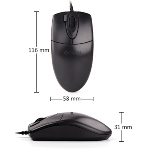 موس سیم دار A4TECH OP-620D-N