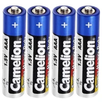 باتری چهارتایی نیم قلمی Camelion 1.5V AAA پک 40 عددی شرینک