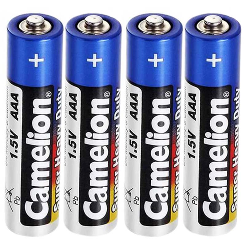 باتری چهارتایی نیم قلمی Camelion 1.5V AAA پک 40 عددی شرینک