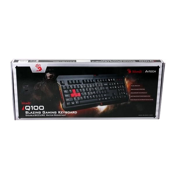 کیبورد گیمینگ ای فورتک BLOODY Q100