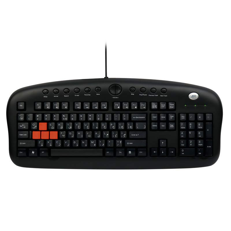کیبورد و موس گیمینگ ای فورتک KX-2810BK