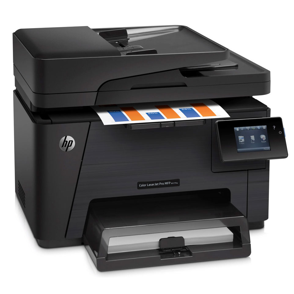 پرینتر لیزری چهار کاره رنگی HP LaserJet Pro MFP M177fw