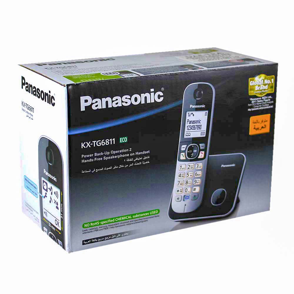 تلفن بی سیم پاناسونیک مدل Panasonic KX-TG6811