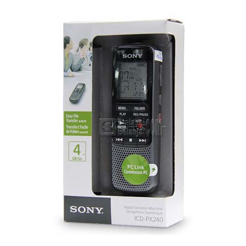 رکوردر خبرنگاری SONY ICD-PX240 4GB