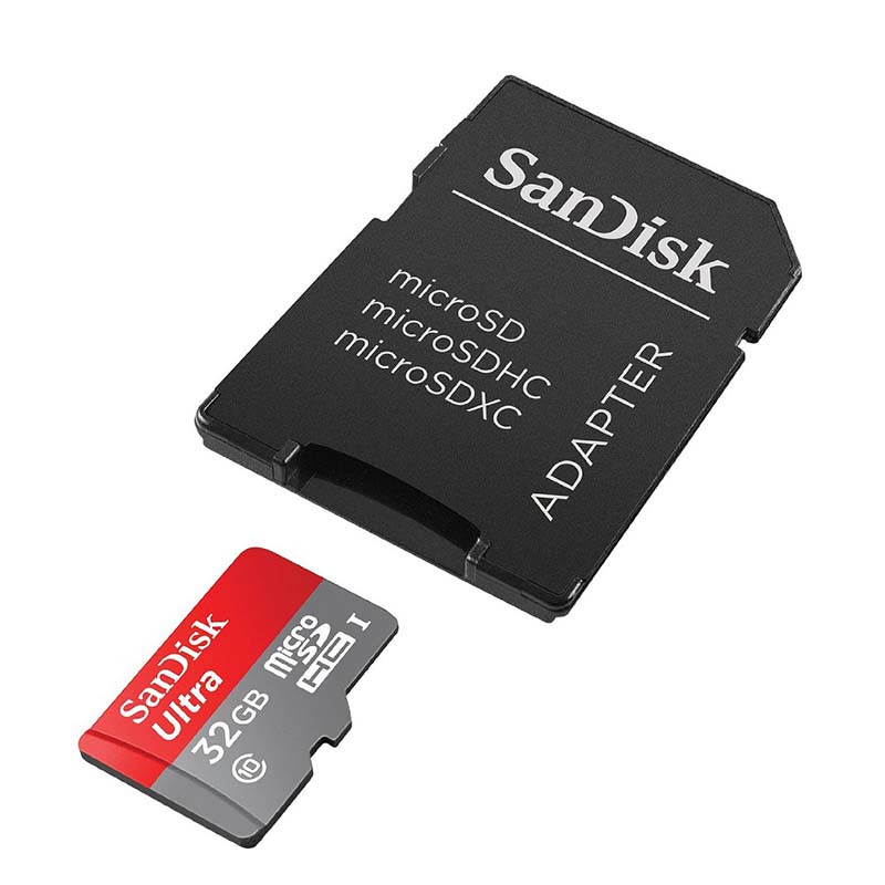 رم میکرو 64 گیگ سن دیسک SanDisk Ultra U1 80MB/s + خشاب