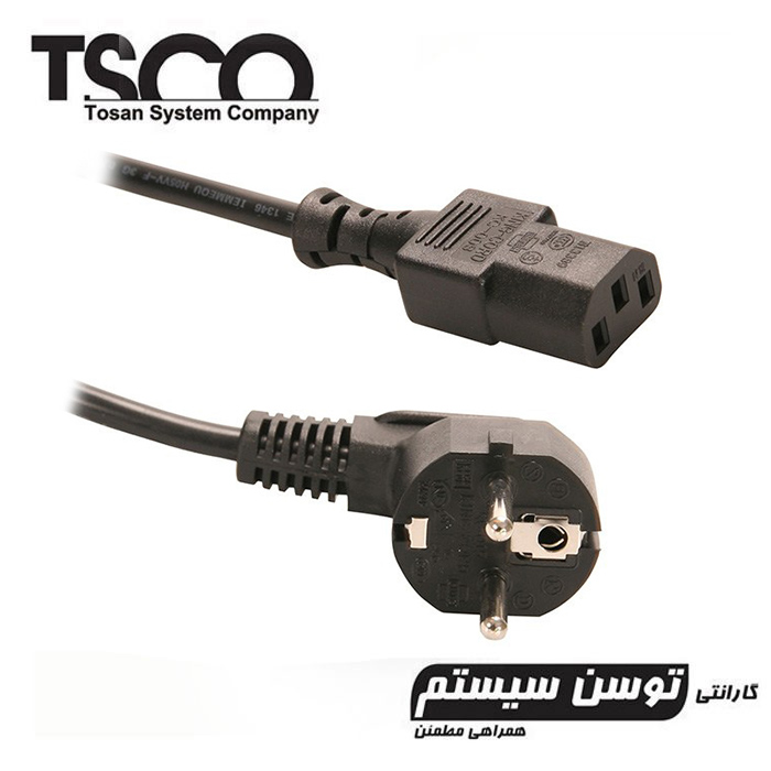 کابل برق TSCO PC 2m