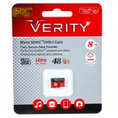 رم میکرو 8 گیگ وریتی Verity Micro U1 48MB/s بدون خشاب