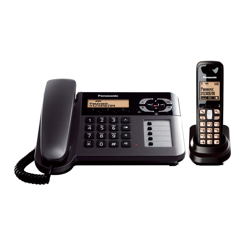 تلفن Panasonic KX-TG6461BX + گوشی بیسیم +گارانتی