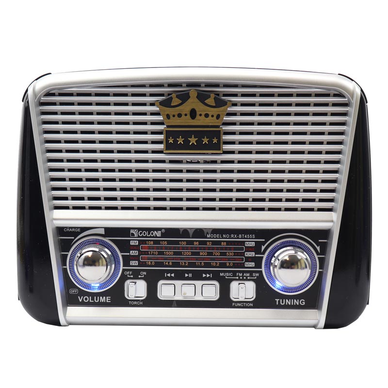 رادیو اسپیکر رم و فلش خور GOLON RX-BT 455S