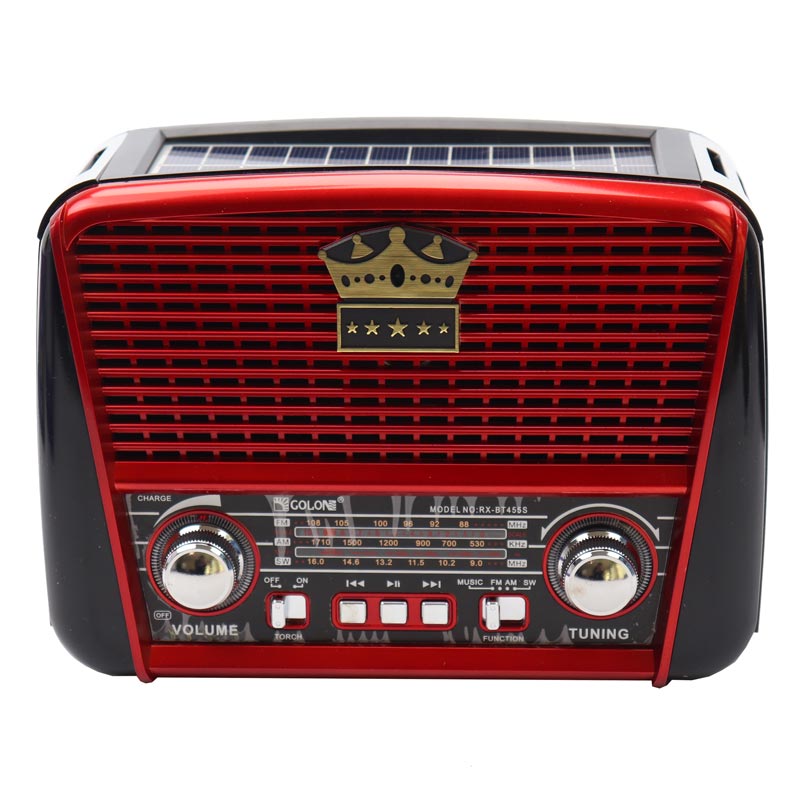 رادیو اسپیکر رم و فلش خور GOLON RX-BT 455S