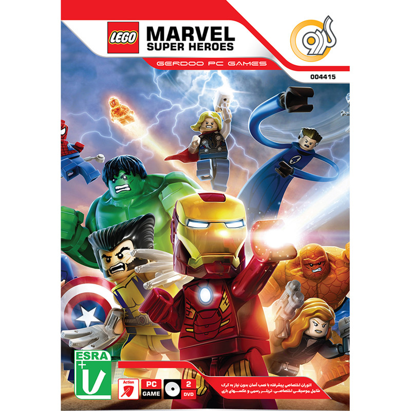 Lego Marvel Super Heroes PC 2DVD گردو