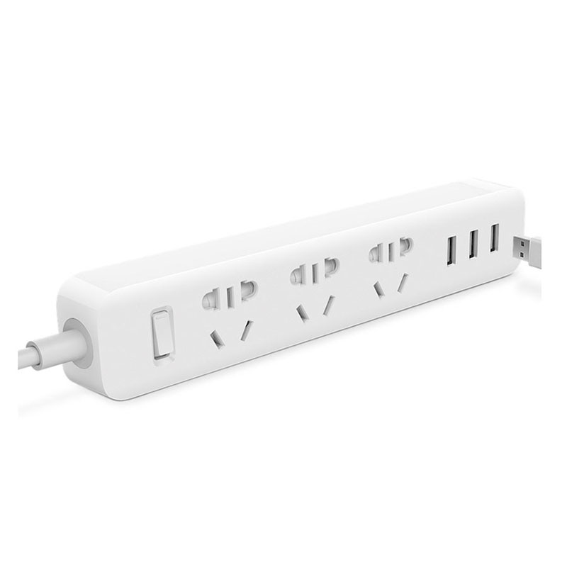 محافظ برق 3 خانه شیائومی Xiaomi XMCXB01QM + پورت شارژر