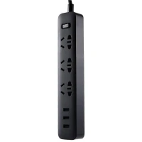 محافظ برق 3 خانه شیائومی Xiaomi XMCXB01QM + پورت شارژر