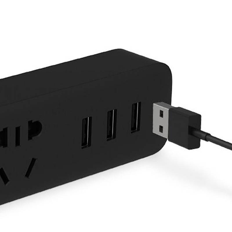 محافظ برق 3 خانه شیائومی Xiaomi XMCXB01QM + پورت شارژر