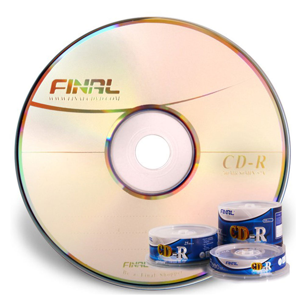 CD خام Final پک دار 25 تایی