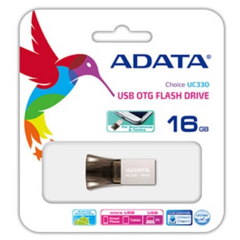 فلش 16 گیگ ای دیتا ADATA UV130 OTG