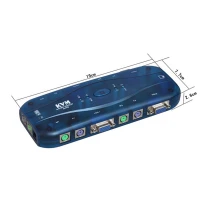 Royal FJ-K104 KVM Swich 4Port PS/2