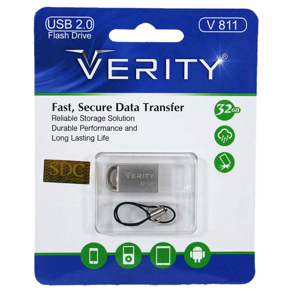 فلش مموری وریتی مدل V811 ظرفیت 32 گیگابایت