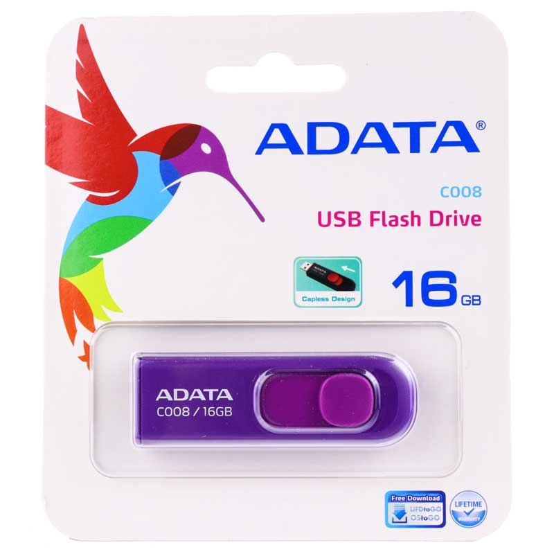 فلش 16 گیگ ای دیتا ADATA C008